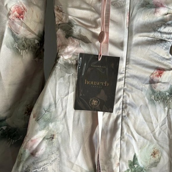 Toira Vintage Floral Draped Corset Dress - Picture 6 of 16